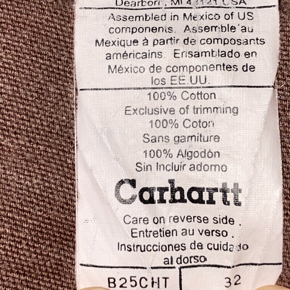 BROWN CARHARTT SHORTS - Picture 4 of 4